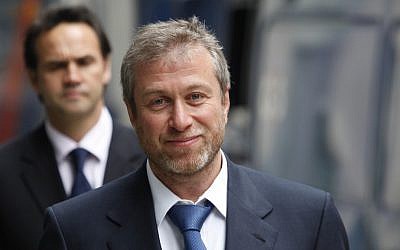 This Tuesday, Oct. 4, 2011 file photo shows the owner of England's Chelsea Football Club, Russian tycoon Roman Abramovich as he leaves court in London. (photo credit: AP)