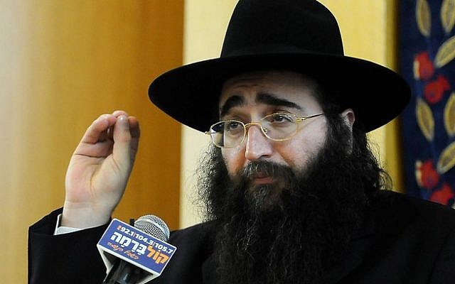 Rabbi Yoshiyahu Yosef Pinto (photo credit: Shuva Yisrael/Flash90)