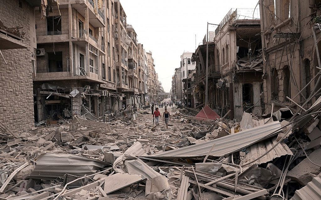 ‘Bagian-bagian penting Suriah secara efektif dibom sampai zaman Ottoman’