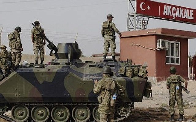 An illustrative photo of a Turkish military station. (photo credit: AP)