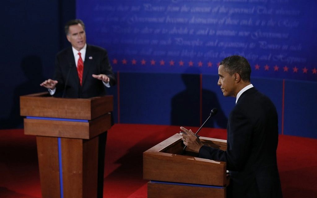 Pada debat di Denver, Romney melakukan perlawanan terhadap presiden