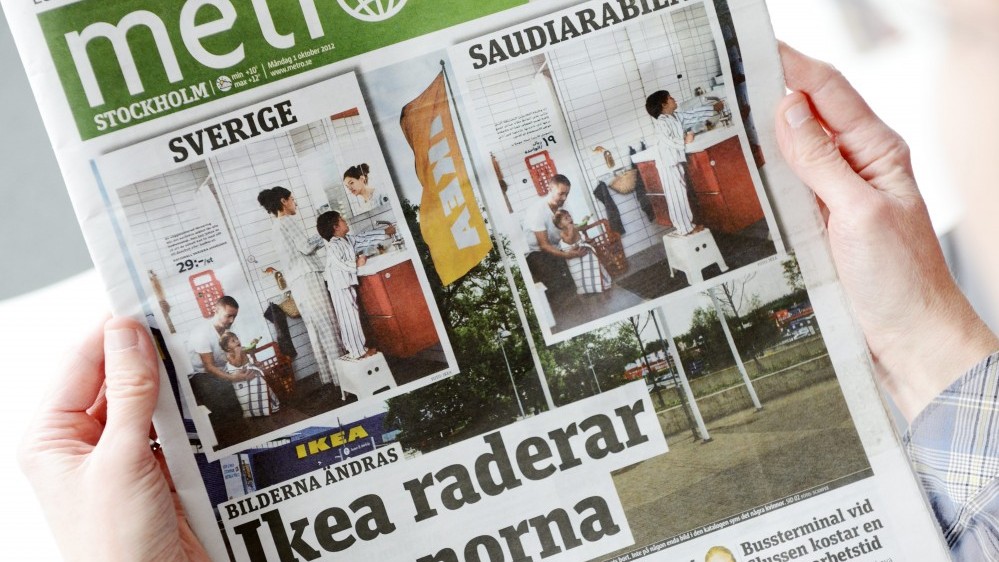 Ikea Deletes Women From Saudi Version Of Catalog The Times Of Israel