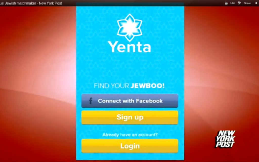 yenta dating app)