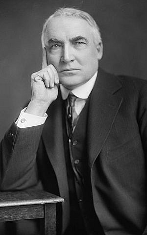 Warren G. Harding (photo credit: Wikimedia Commons)