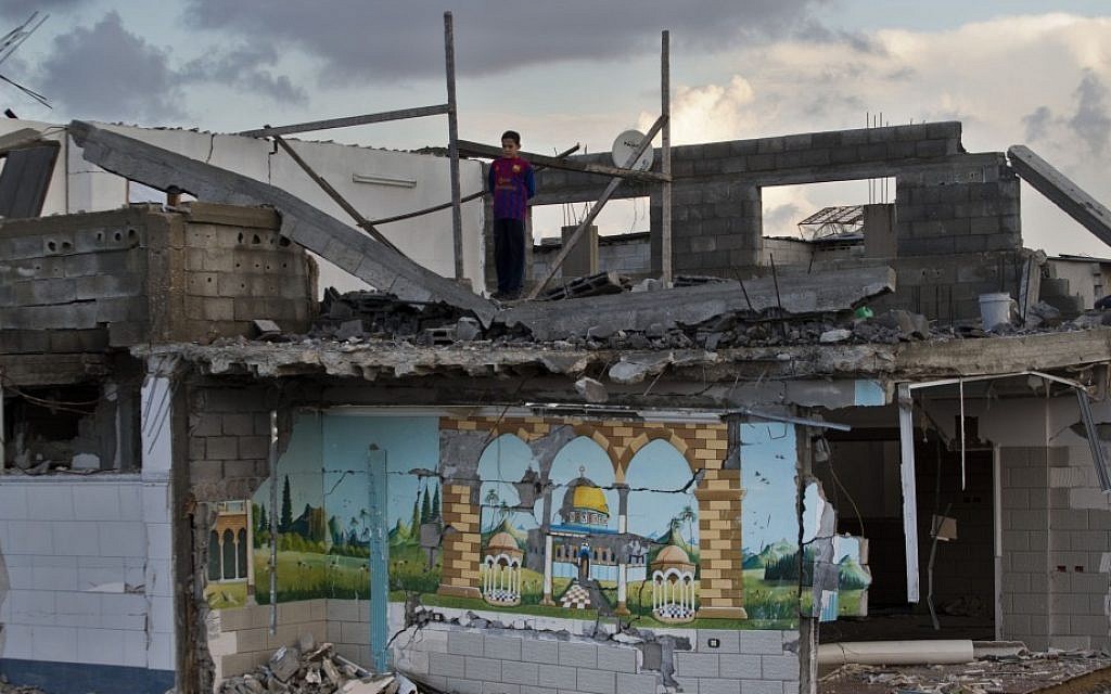 Di Gaza, warga mengharapkan rekonstruksi yang cepat