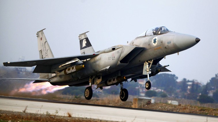 Illustrative photo of an Israeli F-15 Eagle fighter jet (photo credit: Edi Israel/Flash90/File)