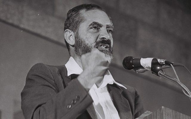 Rabbi Meir Kahane (photo credit: Yossi Zamir/Flash90)