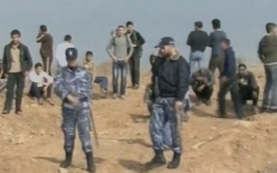 Hamas mengerahkan polisi untuk mengusir pengunjuk rasa dari perbatasan