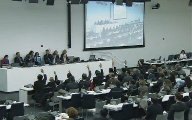 The UN Security Council meeting on Wednesday. (Screenshot: UN Webcast)