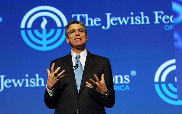 Reform leader Rabbi Rick Jacobs (Robert A. Cumins/JFNA via JTA)
