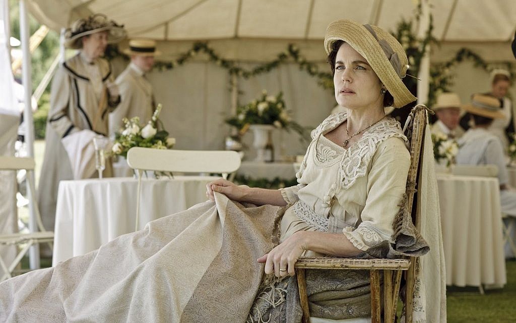 Even diehard 'Downton Abbey' fans were surprised to learn that Lady Cora (Elizabeth McGovern) was born to a Jewish merchant in Ohio. (Courtesy of PBS)
