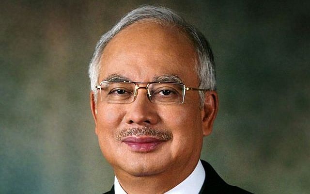 Malaysian Prime Minister Muhammad Najib Abdul Razak (photo credit: CC BY Wikipedia/Malaysian government)