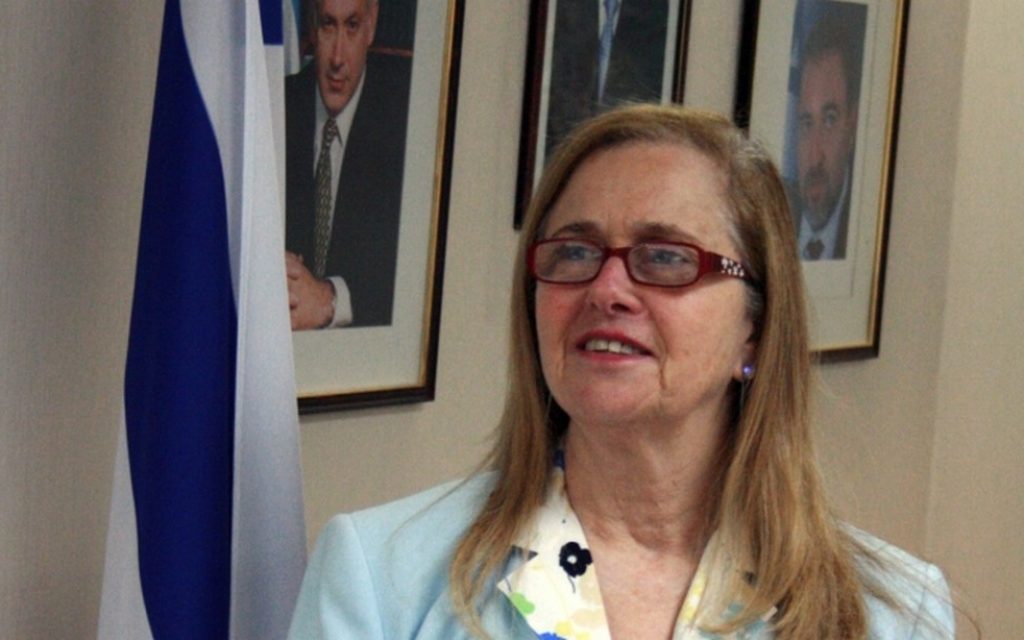 Israel's ambassador to Argentina Dorit Shavit (photo credit: Courtesy)