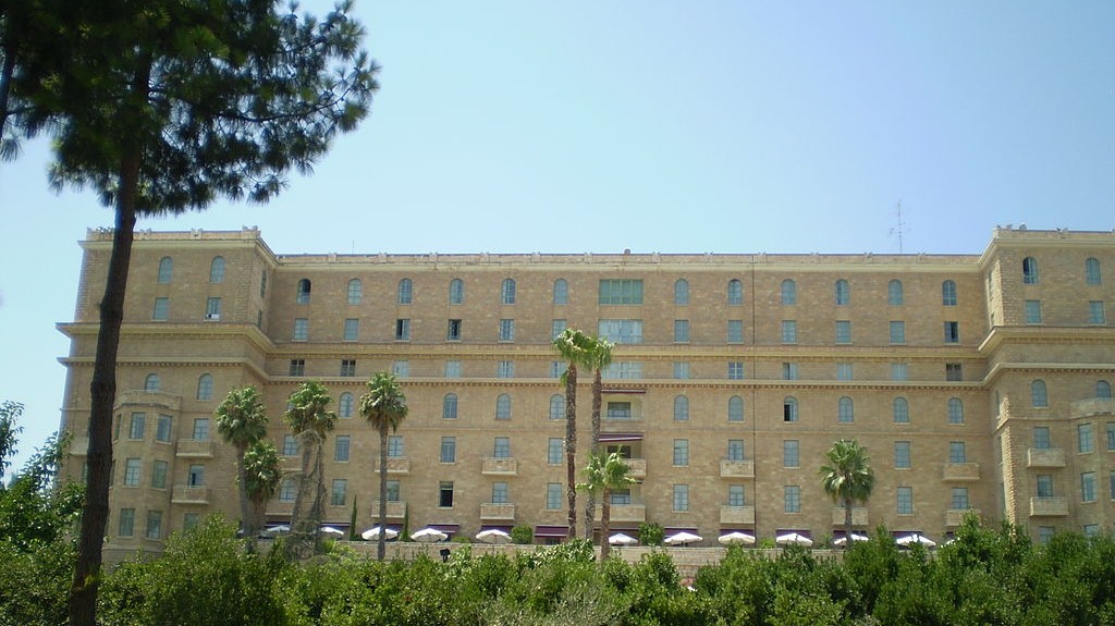 The King David Hotel, Jerusalem (photo credit: Wikimedia Commons)