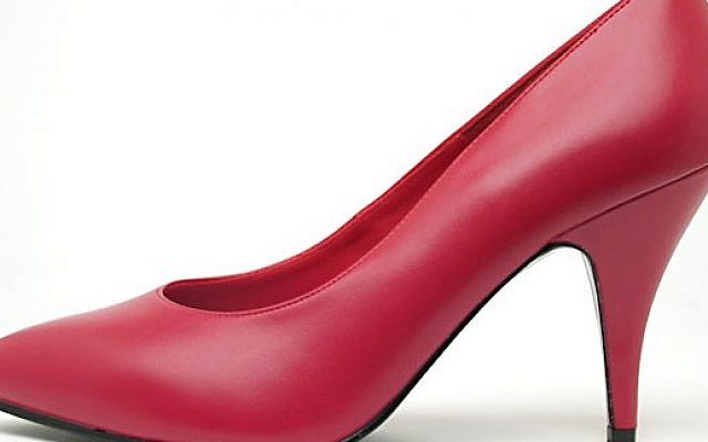 A red high heel pump (photo credit: Almighty1/Wikimedia Commons)