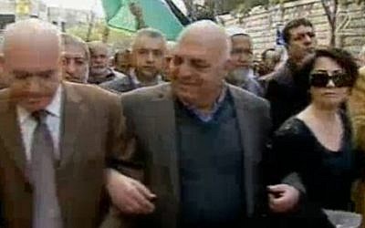 Anggota MK Arab bergabung dalam protes Nazareth untuk tahanan Palestina