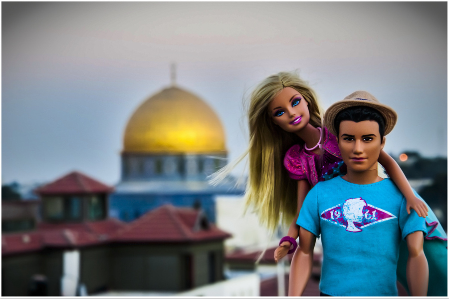 barbie and ken real life photo shoot