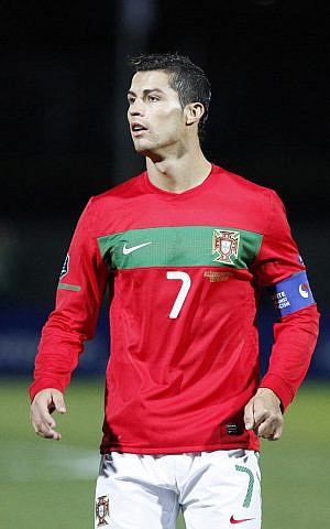 Cristiano Ronaldo (photo credit: CC-BY-SA Dagur Brynjólfsson/Wikimedia Commons)