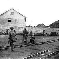 The Dachau concentration camp in 1933. (photo credit: Vintage Everyday)