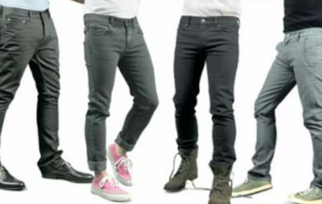 men wearing skinny jeans