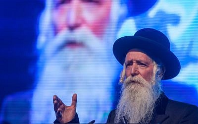 Rabbi Yitzchak Dovid Grossman, well-known for his philanthropic work, has been mentioned as a possible candidate but has not confirmed he wants the job (Photo credit: Uri Lenz/FLASH90)