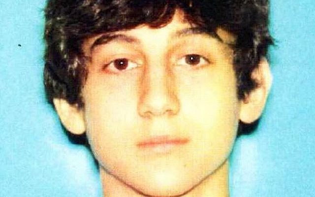 Dzhokhar Tsarnaev, 19, the suspected second Boston Marathon bomber, pictured here by the Boston Regional Intelligence Center. (photo credit: AP)
