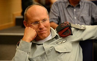 Maj. Gen. Nitzan Alon, head of the IDF Central Command, in Tel Aviv, May 13, 2013 (photo credit: Yossi Zeliger/Flash90)