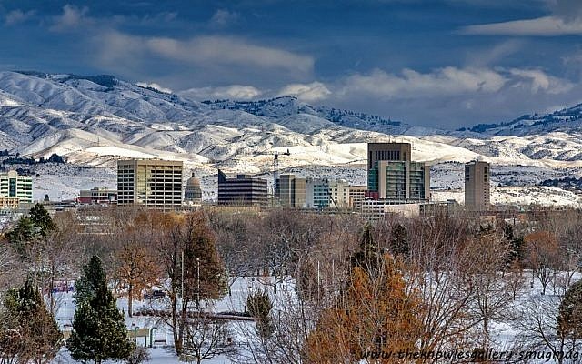 Illustrative photo of Boise, Idaho (photo credit: Charles Knowles/Wikimedia Commons)