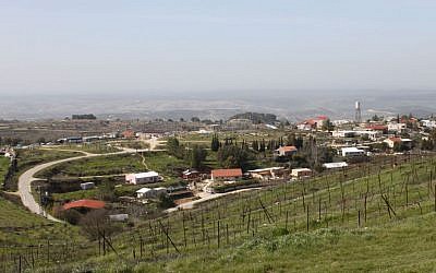 View of the West Bank settlement of Bat Ayin (photo credit: Gershon Elinson/Flash90)