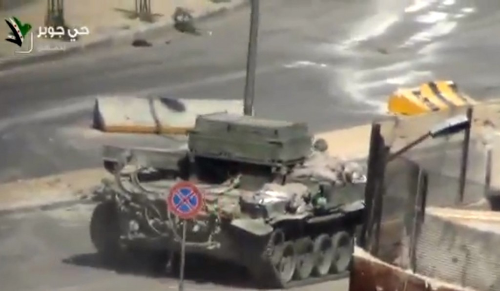 syria war tank battles