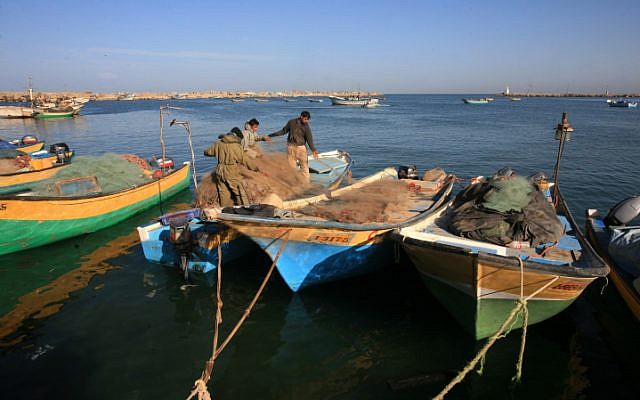 Israel gives Gaza more room to fish | The Times of Israel