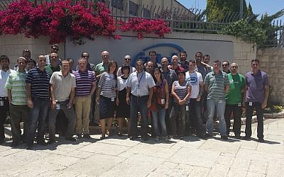 Members of the Intel Jerusalem Cloverview team (Photo credit: Courtesy)