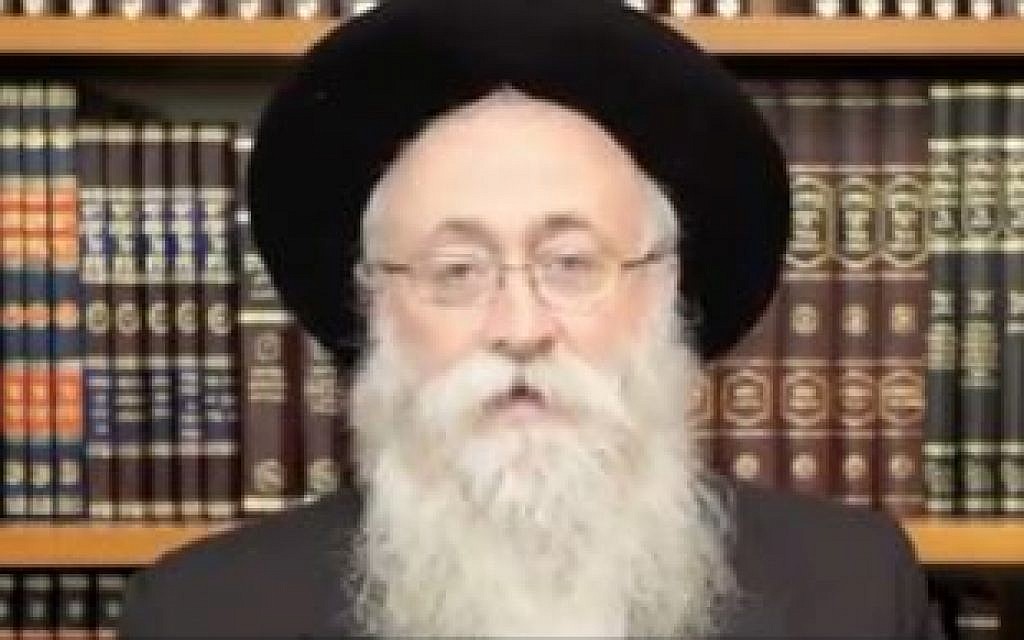 Chabad rabbi shocks with views on abuse, sex with animals | The ...
