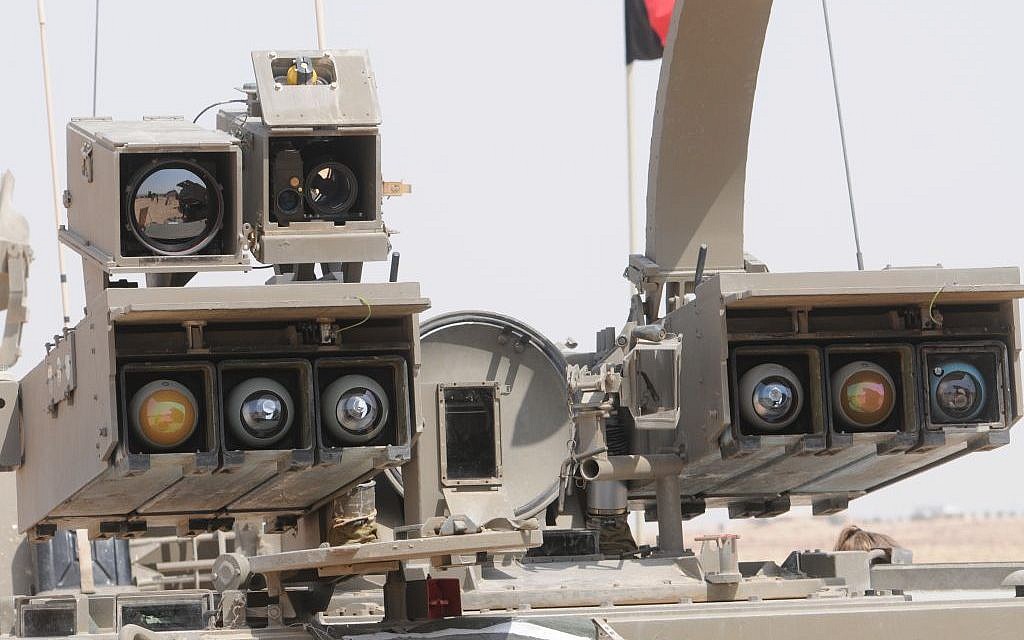 A close-up of the Tammuz missile system, which is equipped with day and night cameras. (photo credit: IDF Spokesperson's Unit)