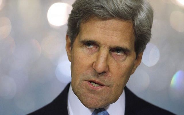 US Secretary of State John Kerry (photo credit: AP/Charles Dharapak/File)