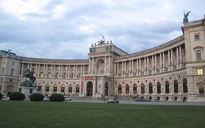 Once the home of the Hapsburg dynasty, Hofburg Palace was also the site of Hitler's victorious Anschluss speech in 1938. (Matt Lebovic)