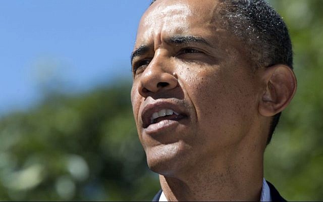 US President Barack Obama (photo credit: AP/Jacquelyn Martin/File)