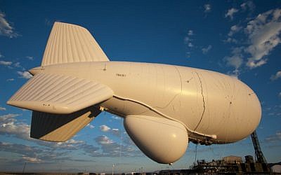 Could aerostats make Iron Dome more effective? (Photo credit: Courtesy Raytheon)