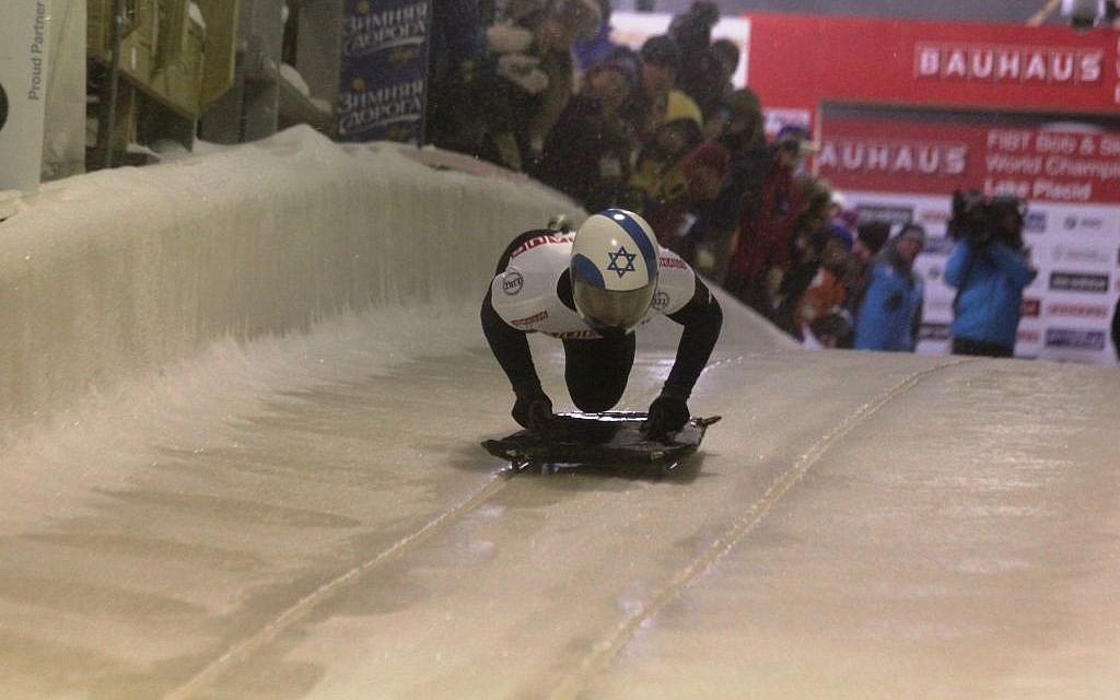 Chalupski at the 2012 World Championships in Lake Placid (photo credit: courtesy David Greaves)