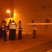Illustrative photo of Beersheba Police (Dudu Greenspan/Flash90)