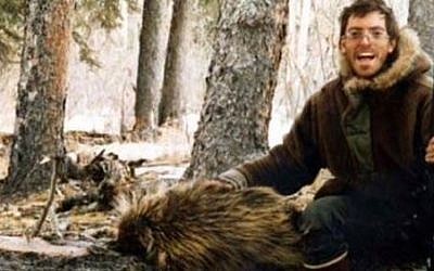 Christopher McCandless on a successful hunting trip. (photo credit: YouTube screenshot)