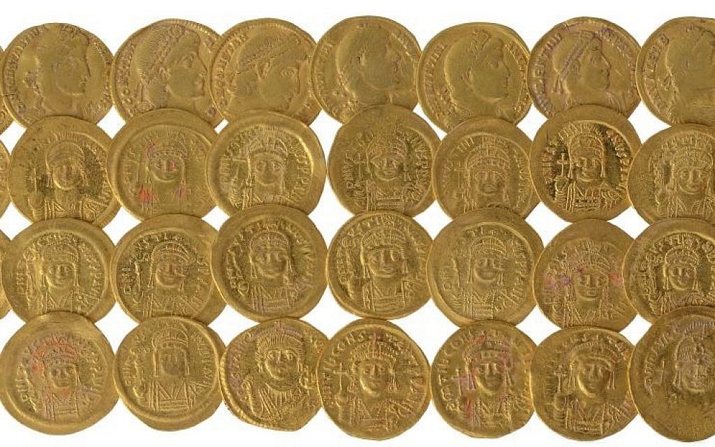 Gold treasure trove unearthed at base of Temple Mount | The Times of Israel