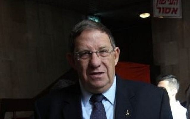 Former Shin Bet head Carmi Gillon (Yossi Zamir/Flash90)