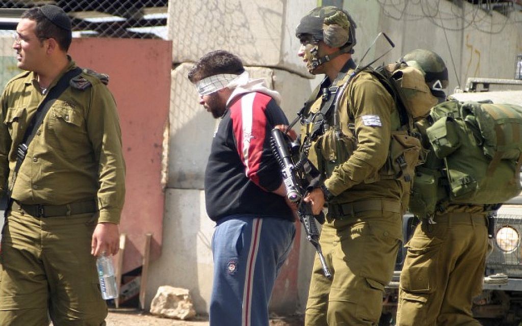 5 Soldiers Charged With Beating Handcuffed Blindfolded Palestinian