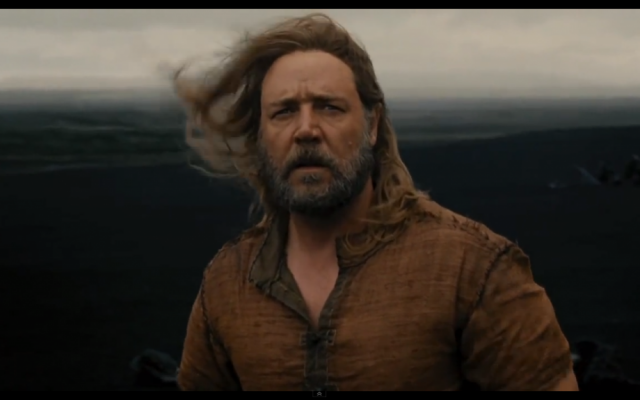 Russell Crowe in "Noah." (photo credit: YouTube screenshot)