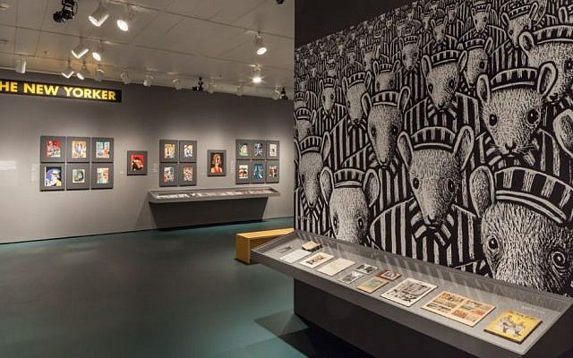Art work by Art Spiegelman (photo credit: Courtesy of the current exhibition of the The Jewish Museum/Copyright © by Art Spiegelman. Used by permission of the artist and The Wylie Agency LLC;)
