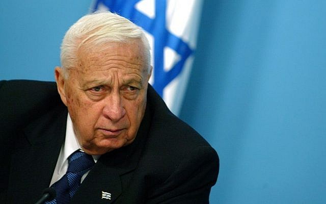 Prime minister Ariel Sharon (Photo credit: Olivier Fitoussi /Flash90)