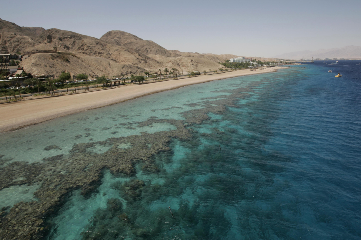 A view of a the Red sea, in Eilat on May 29, 2009. (photo credit: Anna Kaplan/ Flash 90)