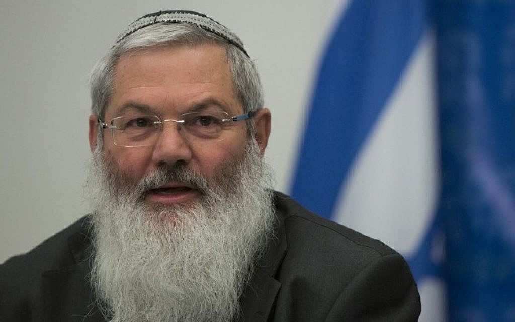 Deputy Defense Minister Eli Ben-Dahan. (Yonatan Sindel/Flash90)