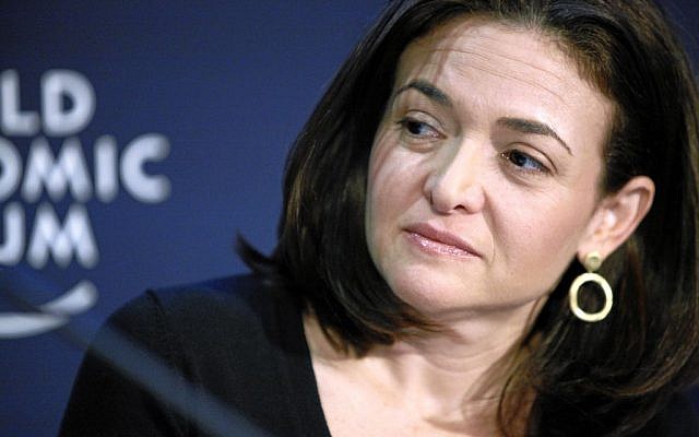 Sheryl Sandberg, Chief Operating Officer, Facebook. (CC BY-SA Scanlan, Wikimedia Commons)